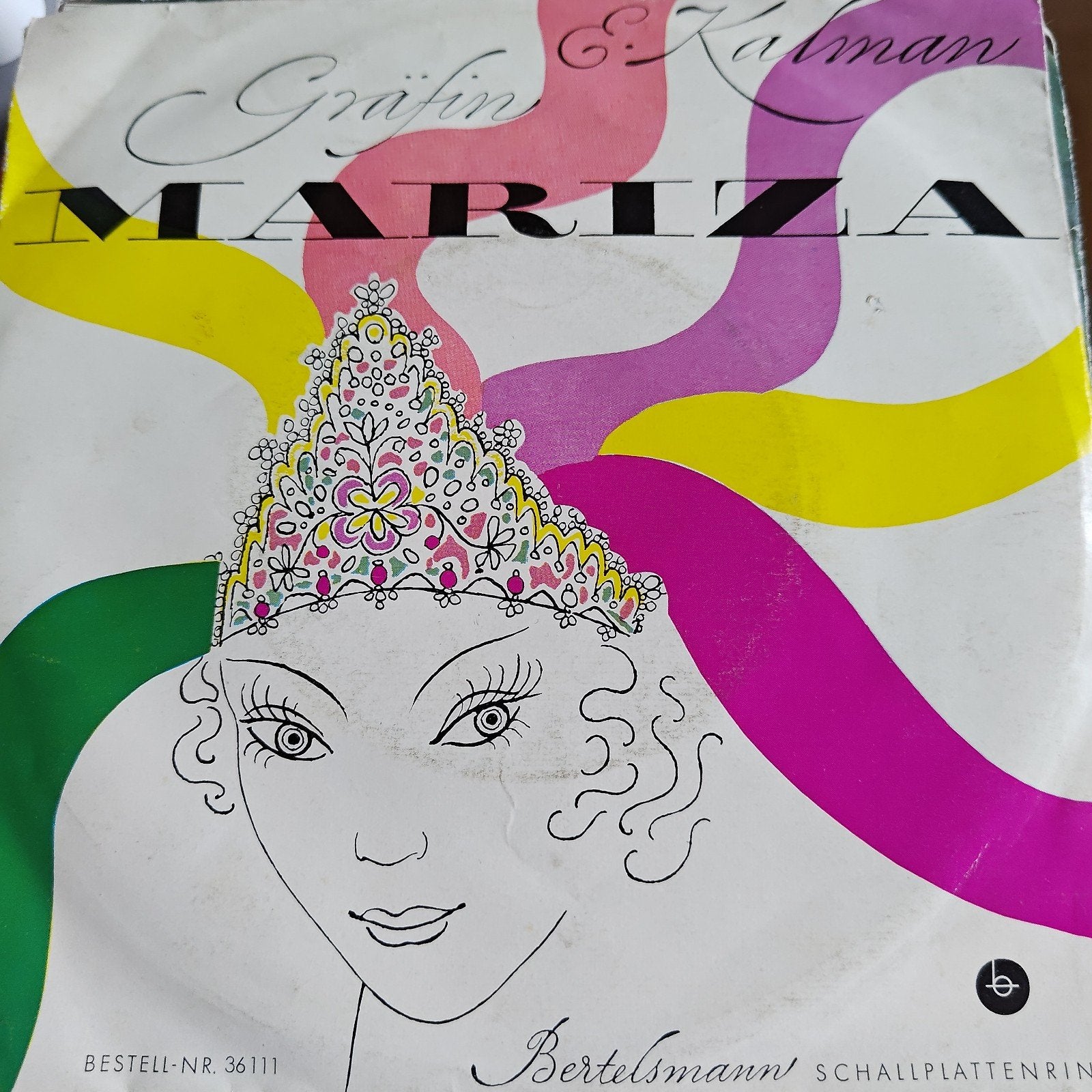 Gräfin Mariza - E. Kalman (Bertelsmann Schallplattenring), Ophalen of Verzenden, Gebruikt, 7 inch