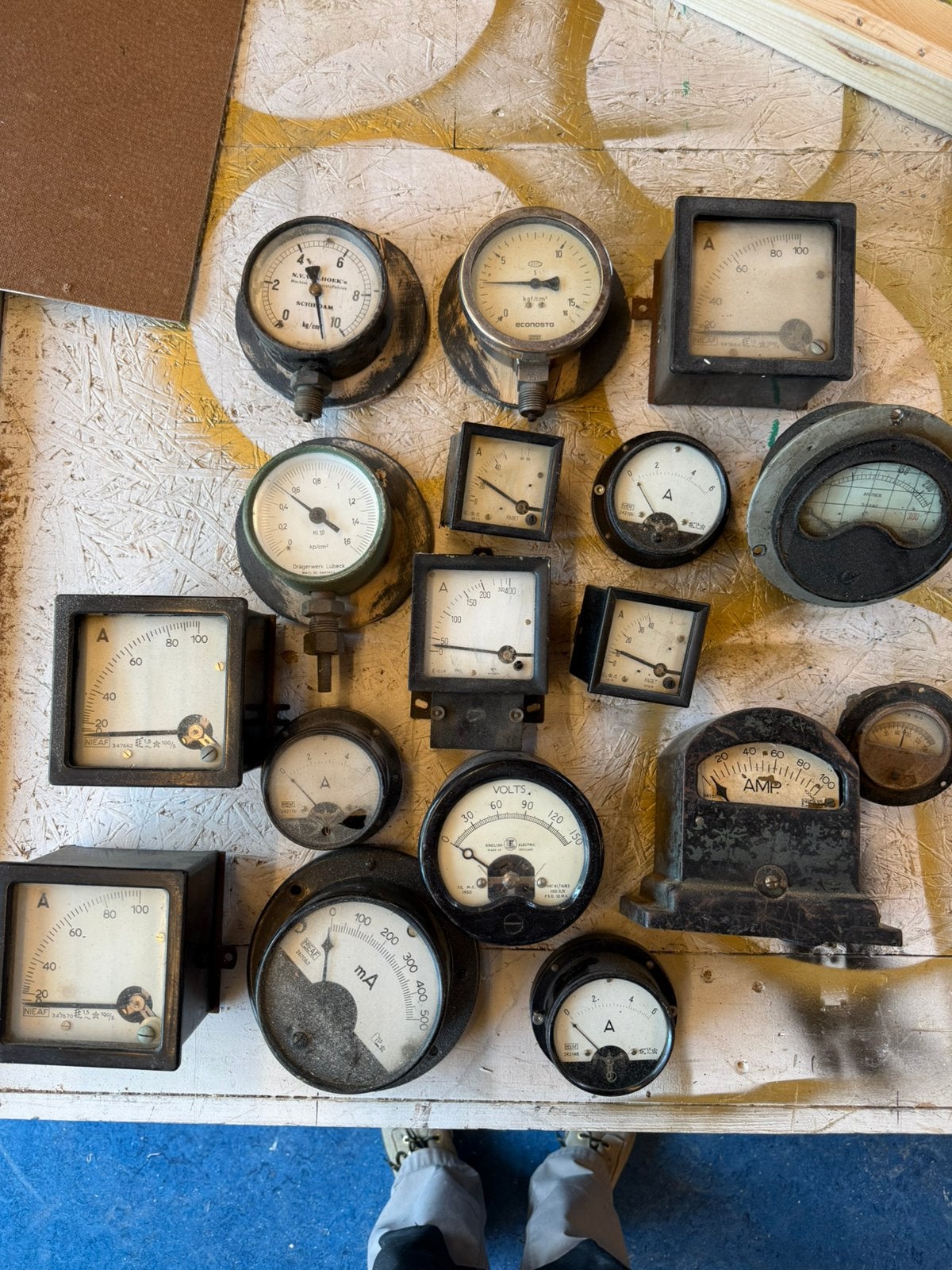 Oude meters, Ophalen of Verzenden, Zo goed als nieuw, Overige typen