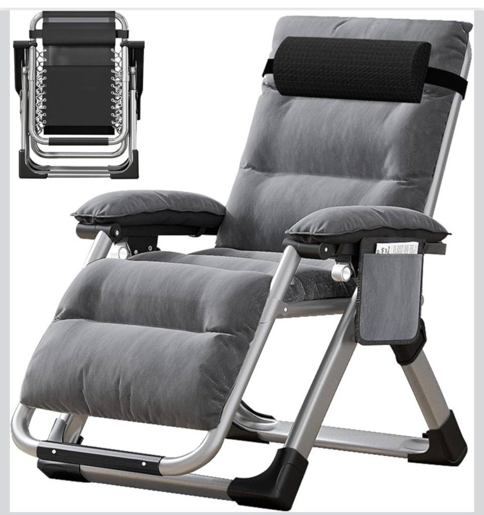 MOPHOTO Zero Gravity stoelen, outdoor loungestoelen -2 stuks, Tuin en Terras, Ophalen, Nieuw, Aluminium, Inklapbaar