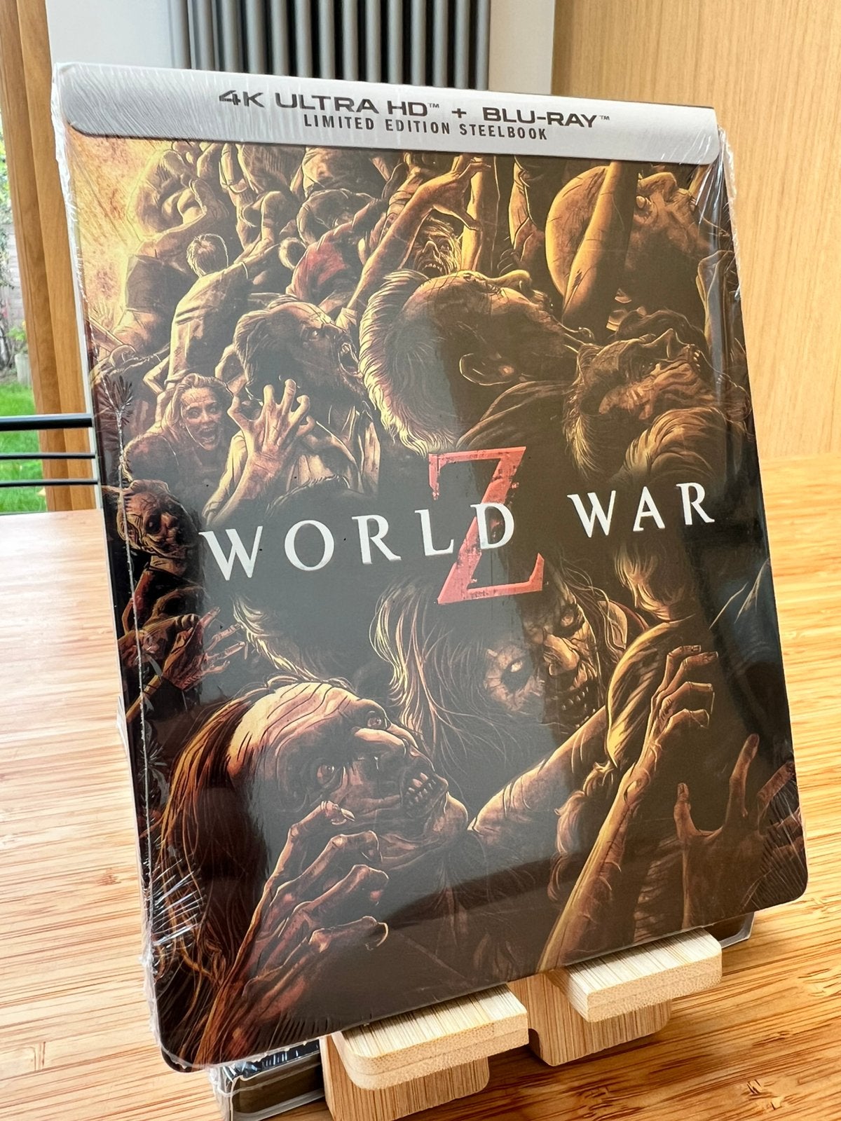 World War Z 4K Ultra HD Steelbook + Blu-ray | NIEUW | US