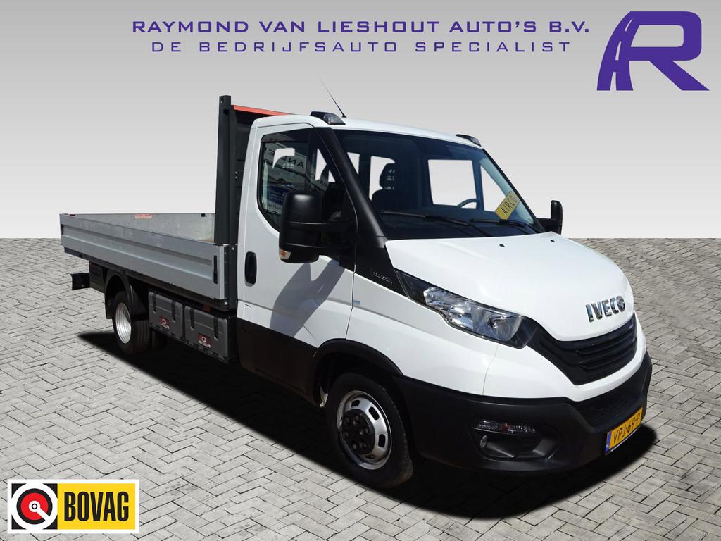Iveco Daily 35C14 2.3 Open laadbak Pick up Dubbel lucht in z, Gebruikt, Iveco, Wit, Origineel Nederlands