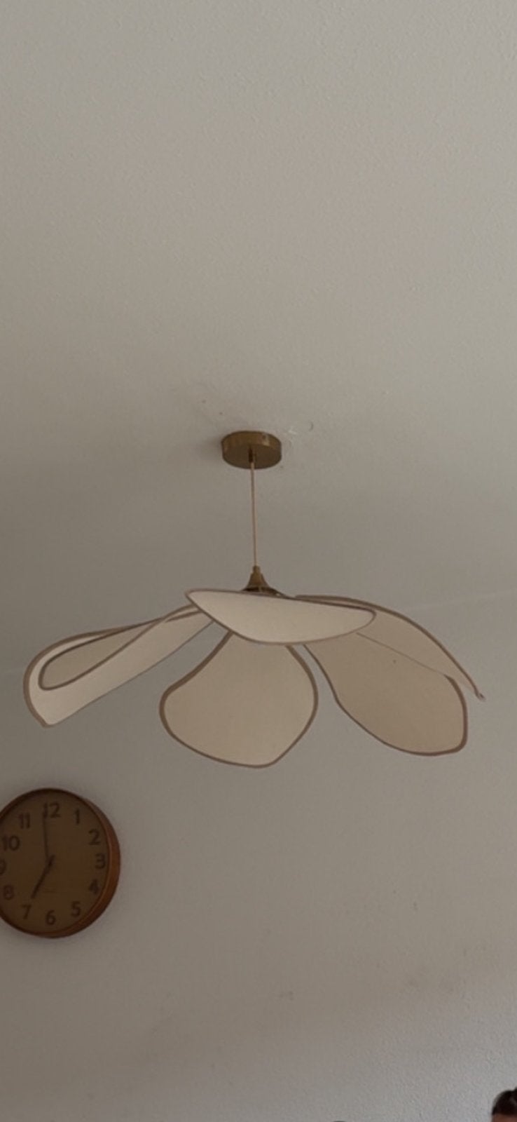 Sklum hanglamp 100 cm (2 stuks), Huis en Inrichting, Ophalen, Zo goed als nieuw, Textiel, E27 (groot)