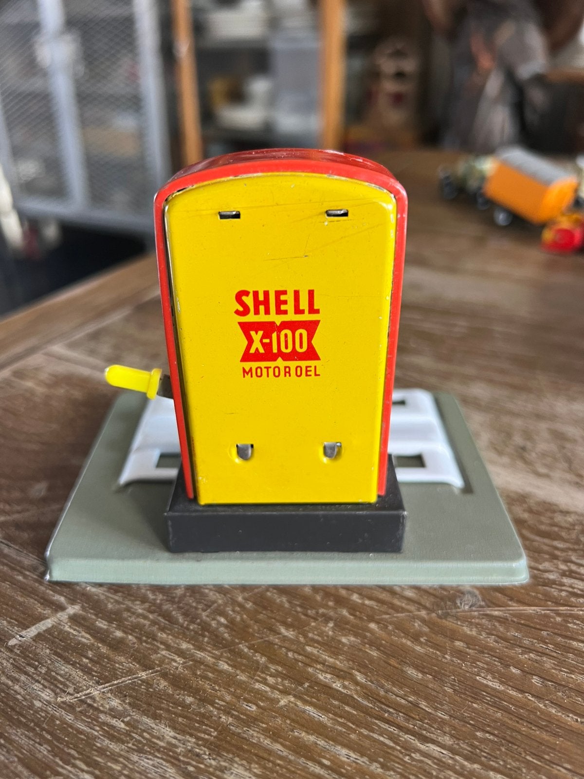 OUD SPEELGOED, SHELL BENZINE POMPJE, Ophalen of Verzenden