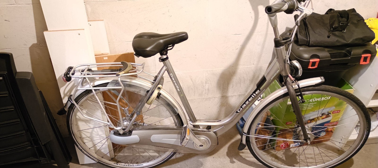 Gazelle fiets met 7 versnellingen, Ophalen, Velgrem, Versnellingen, Gazelle