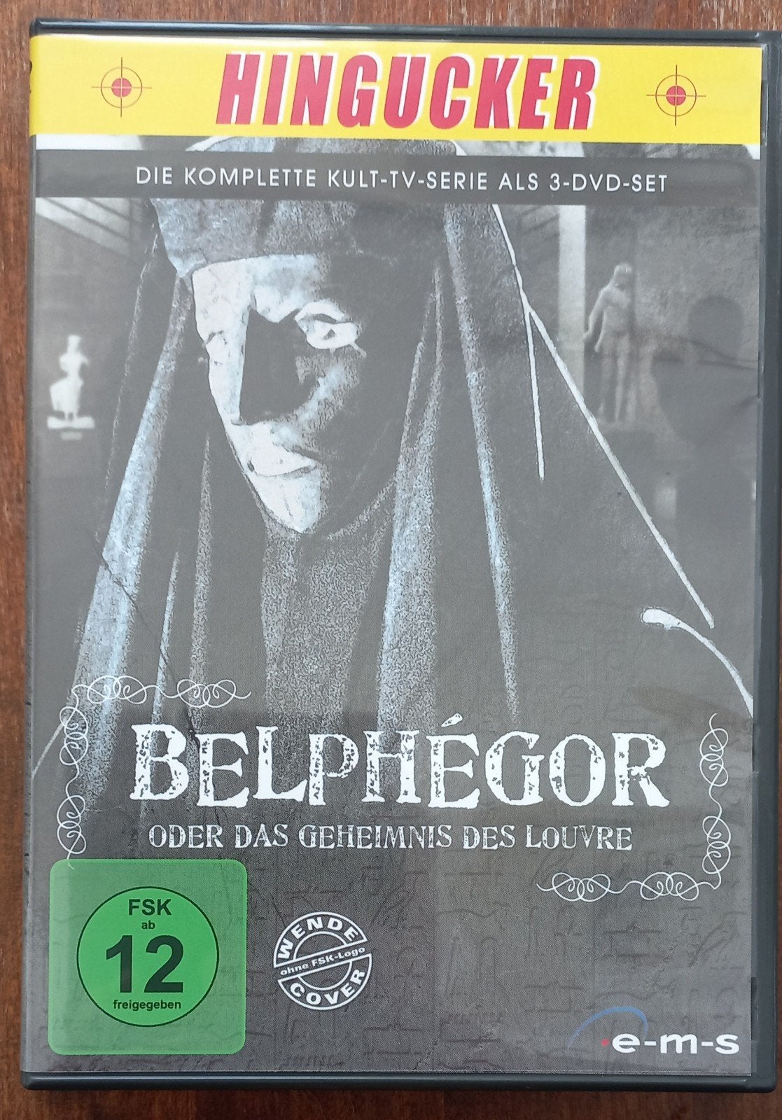 Belphégor - Das Geheimnis des Louvre (3-DVD-Set), Duits, Ophalen of Verzenden, Zo goed als nieuw, Inclusief doosje