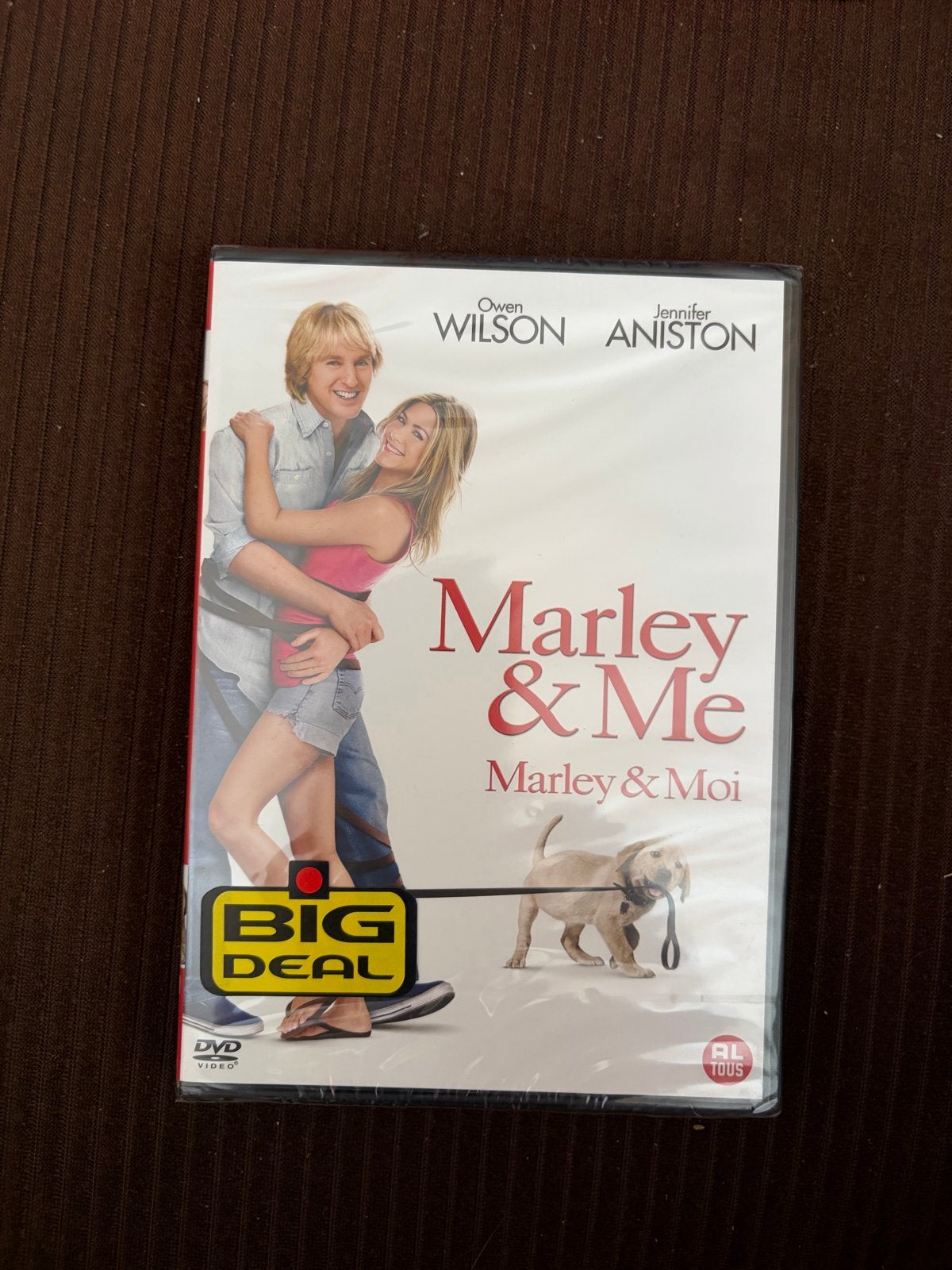 Marley & Me DVD - Owen Wilson, Jennifer Aniston - Sealed, Alle leeftijden, Ophalen of Verzenden, Nieuw in verpakking, Romantische komedie