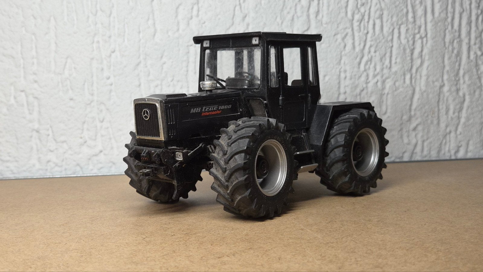 Mb Trac 1800 Black (niet compleet), Schuco, Gebruikt, ., Tractor of Landbouw