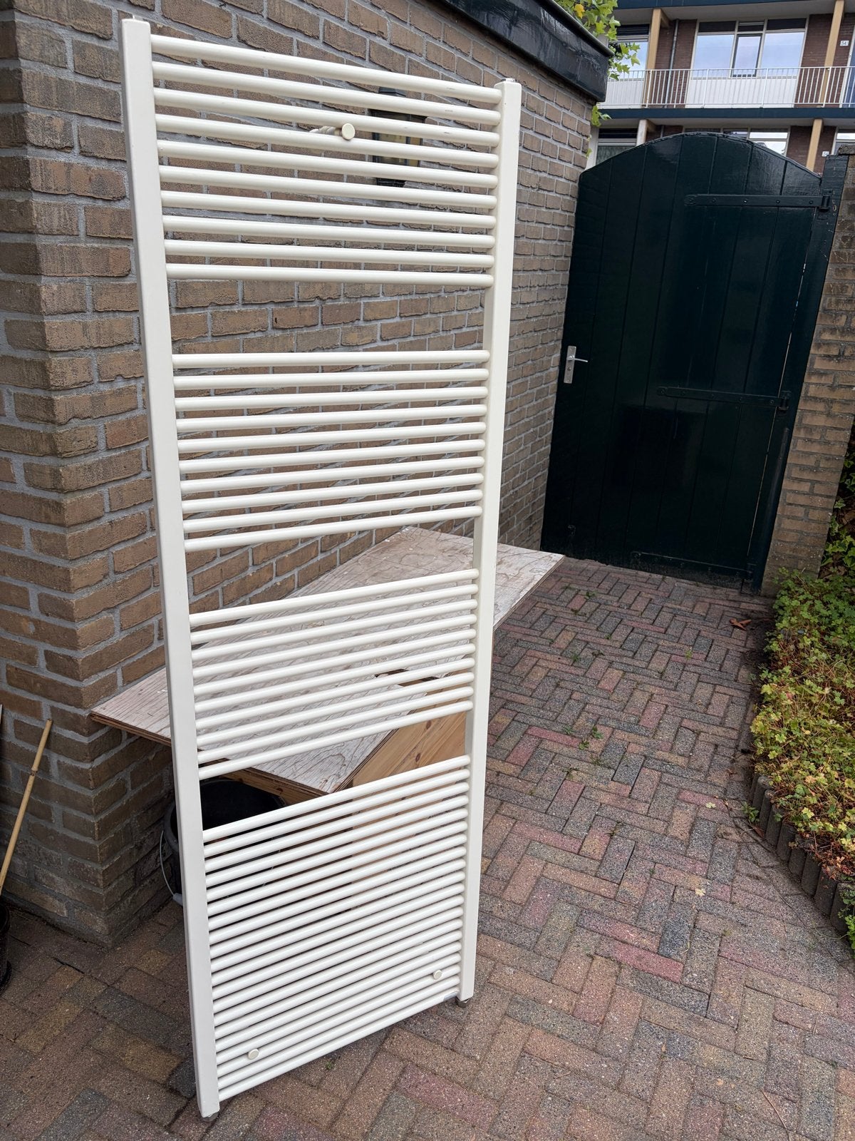 Witte handdoekradiator, gebruikt, Ophalen, Gebruikt, Radiator, 60 tot 150 cm