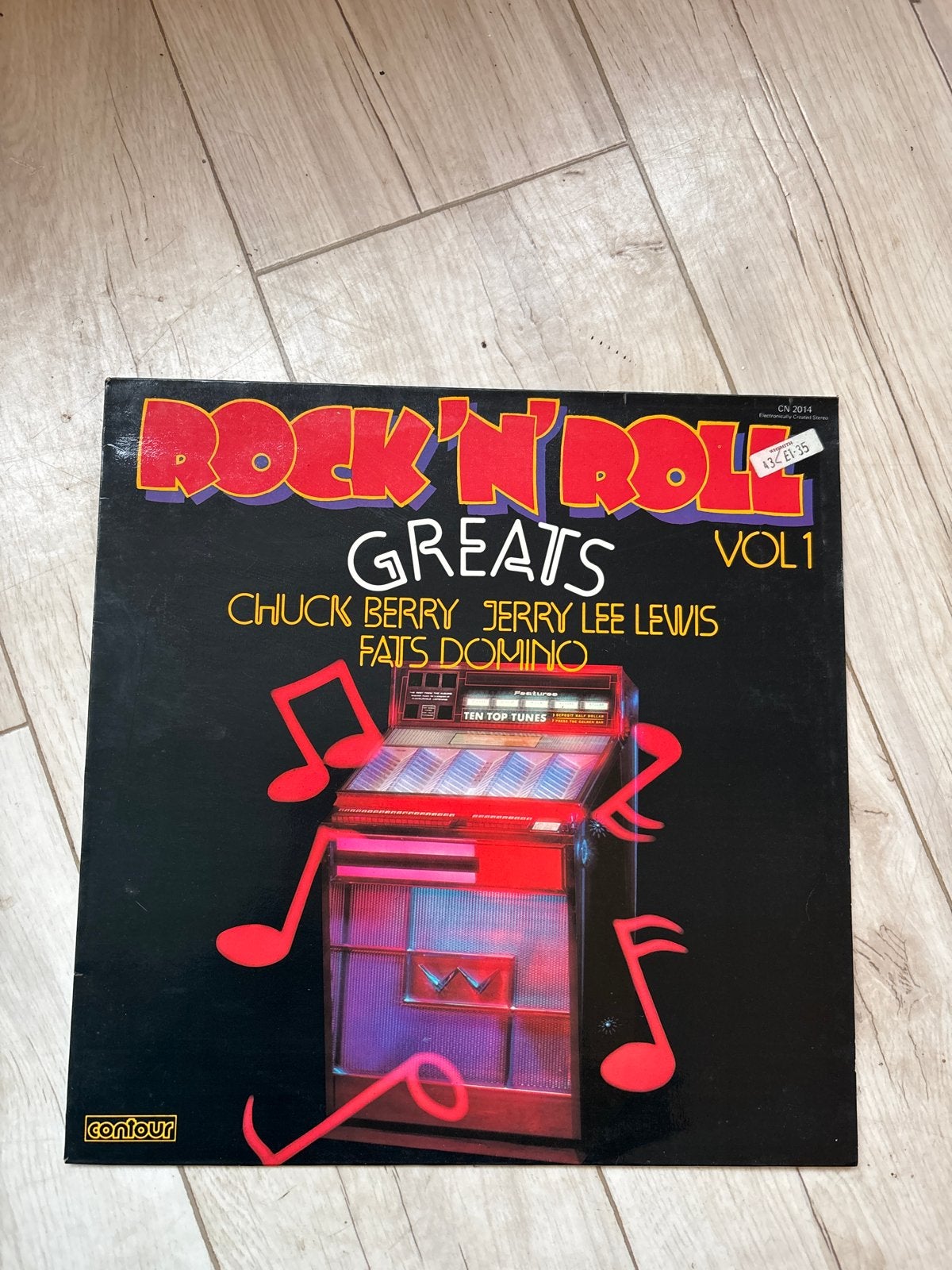 Rock 'n' Roll Greats Vol 1 LP - Chuck Berry, Jerry Lee Lewis, Cd's en Dvd's, Ophalen, LP, Gebruikt, Complilatie