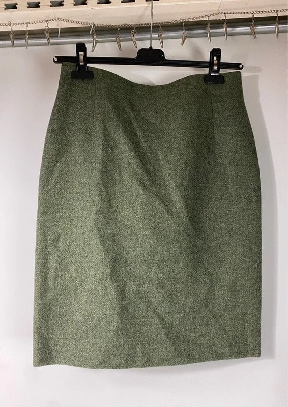 Groene Rok| Laura Ashley, Kleding | Dames, Rokken, Maat 38/40 (M), Ophalen of Verzenden, Nvt, Nvt
