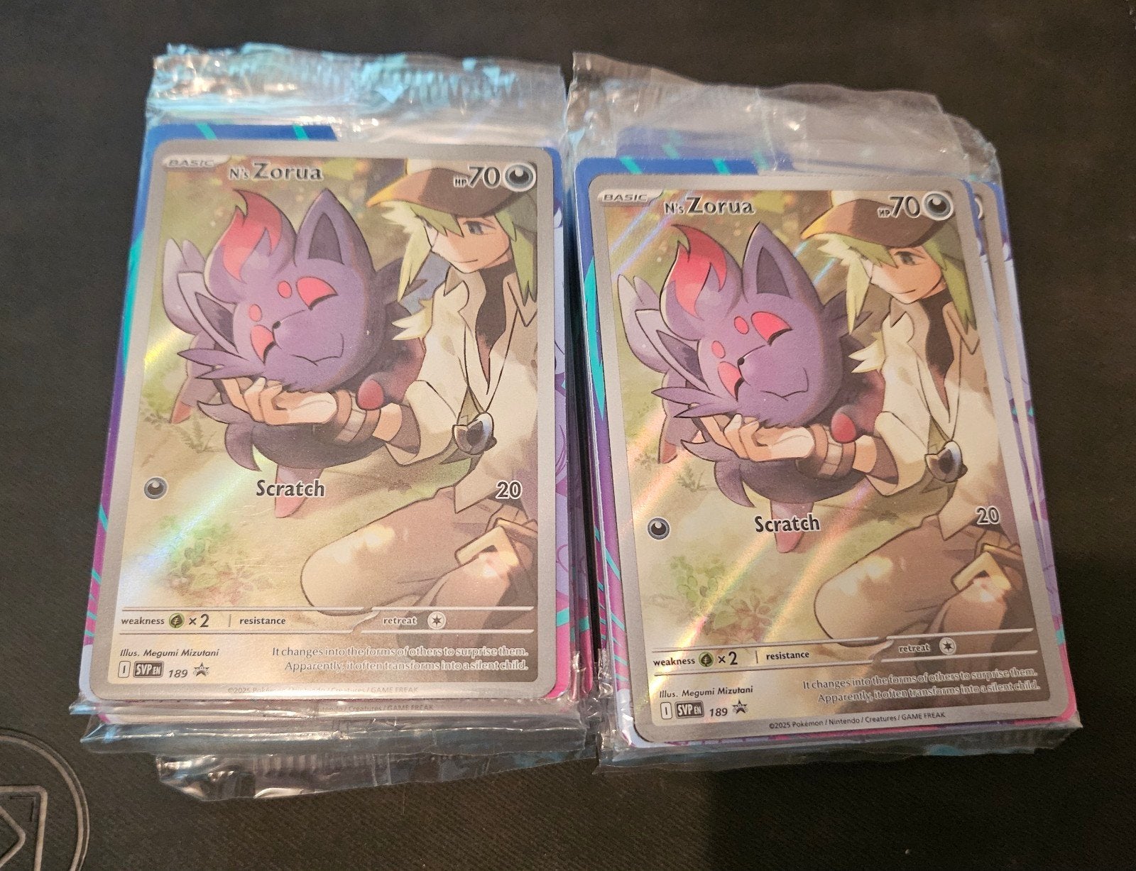 N's Zorua SVP 189 Journey together promo 20x, Ophalen of Verzenden, Nieuw