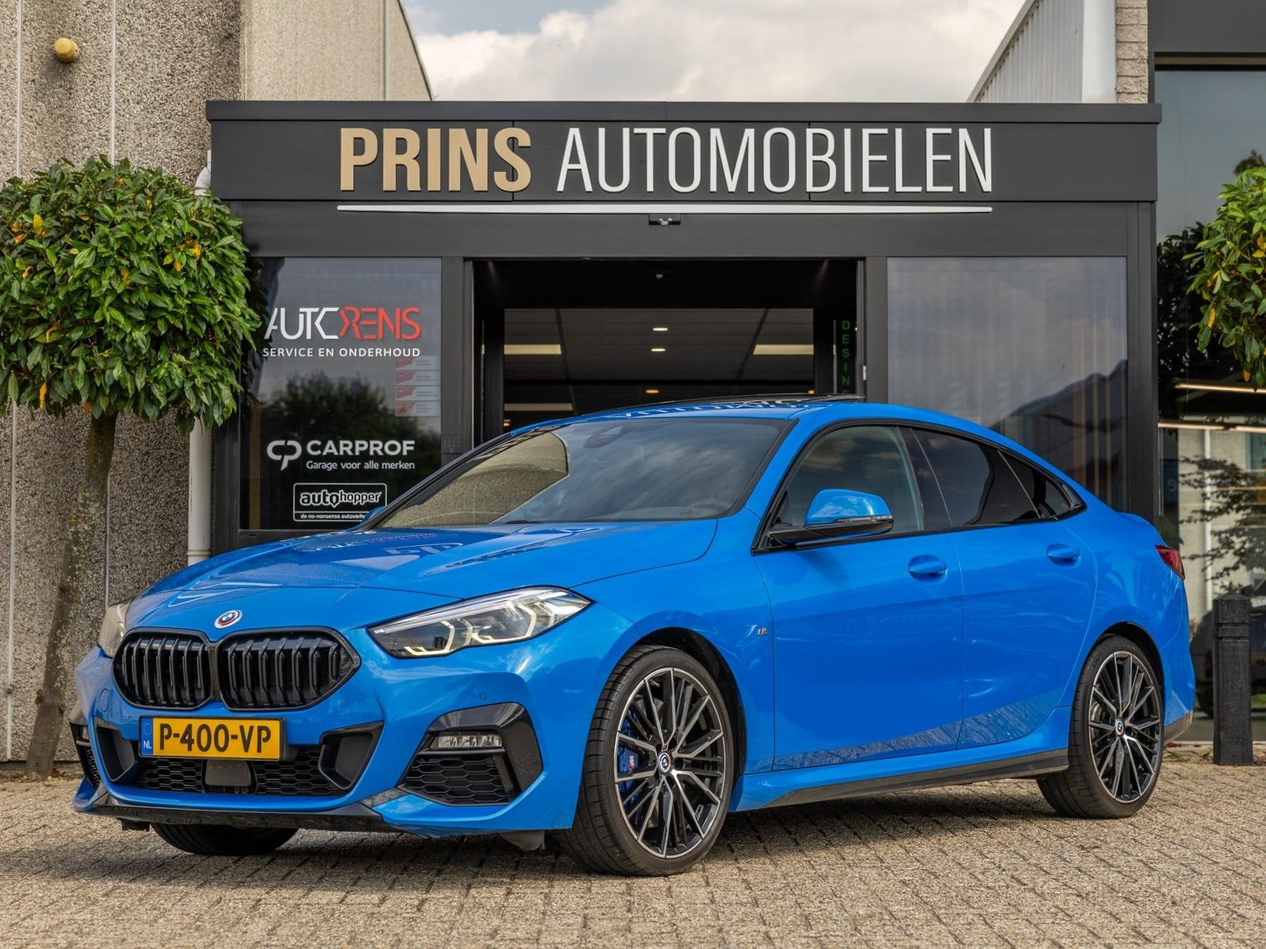 BMW 2-serie Gran Coupé 218i M-Sport Pro|Pano|Garantie tot 4, 136 pk, Gebruikt, 1350 kg, Blauw