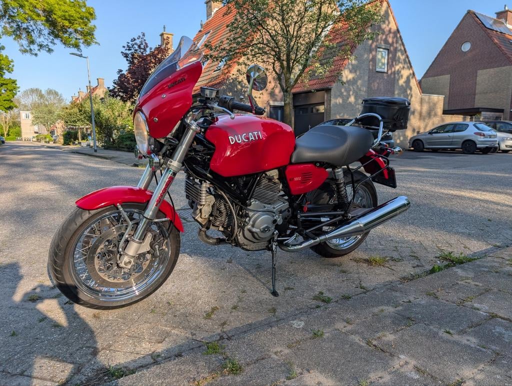 Ducati gt 1000 2007 zeldzame klassieke verschijning., 2 cilinders, Motorrijbewijs A, Gebruikt, Handgeschakeld
