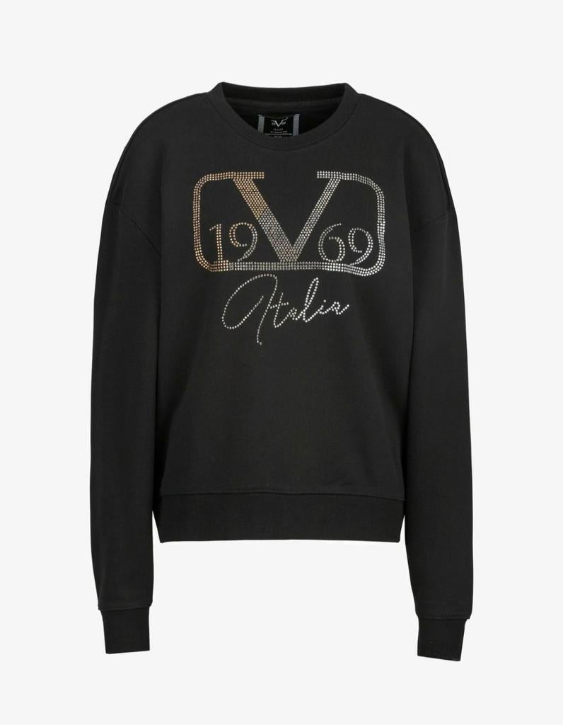 Sweater Versace L, Ophalen of Verzenden, Zo goed als nieuw, Zwart