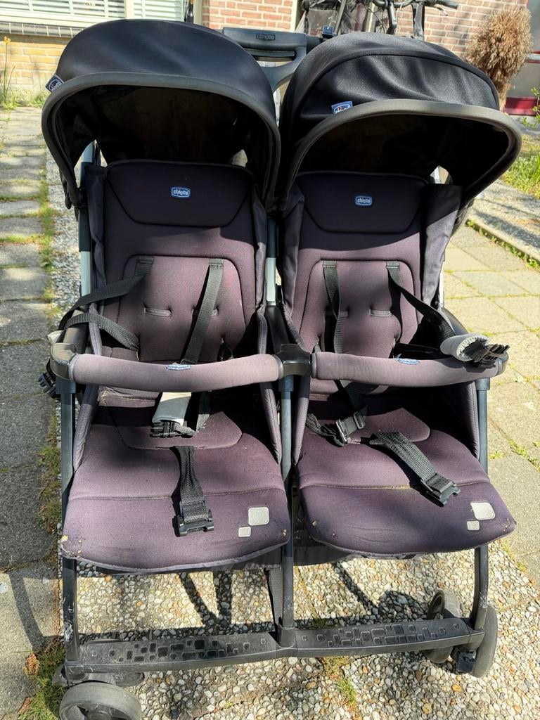 Chicco Duowagen - Ideaal voor tweelingen of broertjes/zusjes, Kinderen en Baby's, Kinderwagens en Combinaties, Gebruikt, Duowagen