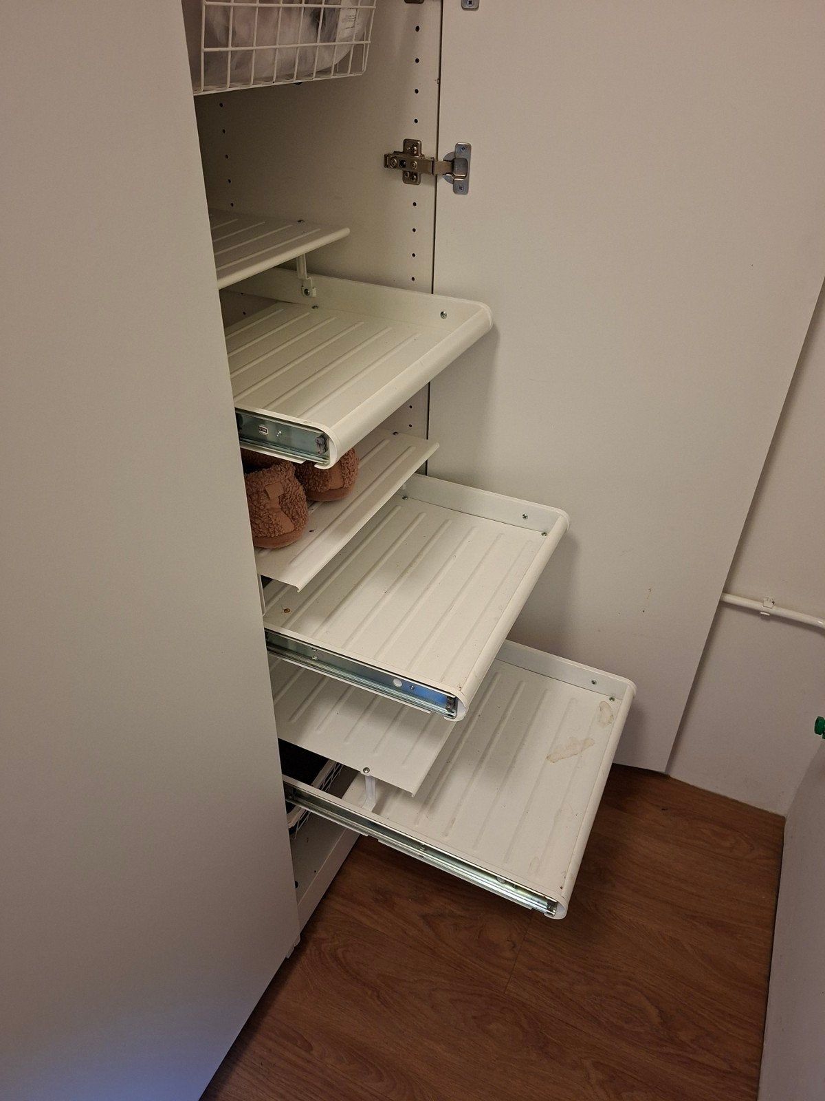 pax komplement uittrekbaar schoenenrek, Ophalen