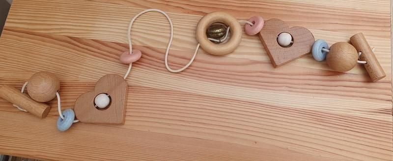 Houten kinderwagen/box spanner 60cm, Ophalen of Verzenden, Nieuw, Overige typen