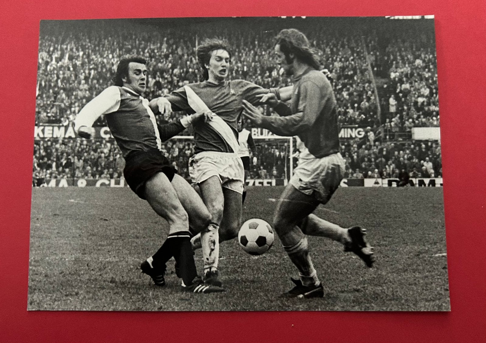 Peter Ressel - Feyenoord - actiefoto - Piet Bouts, Verzamelen, Ophalen of Verzenden, Zo goed als nieuw, Feyenoord, Spelerskaart