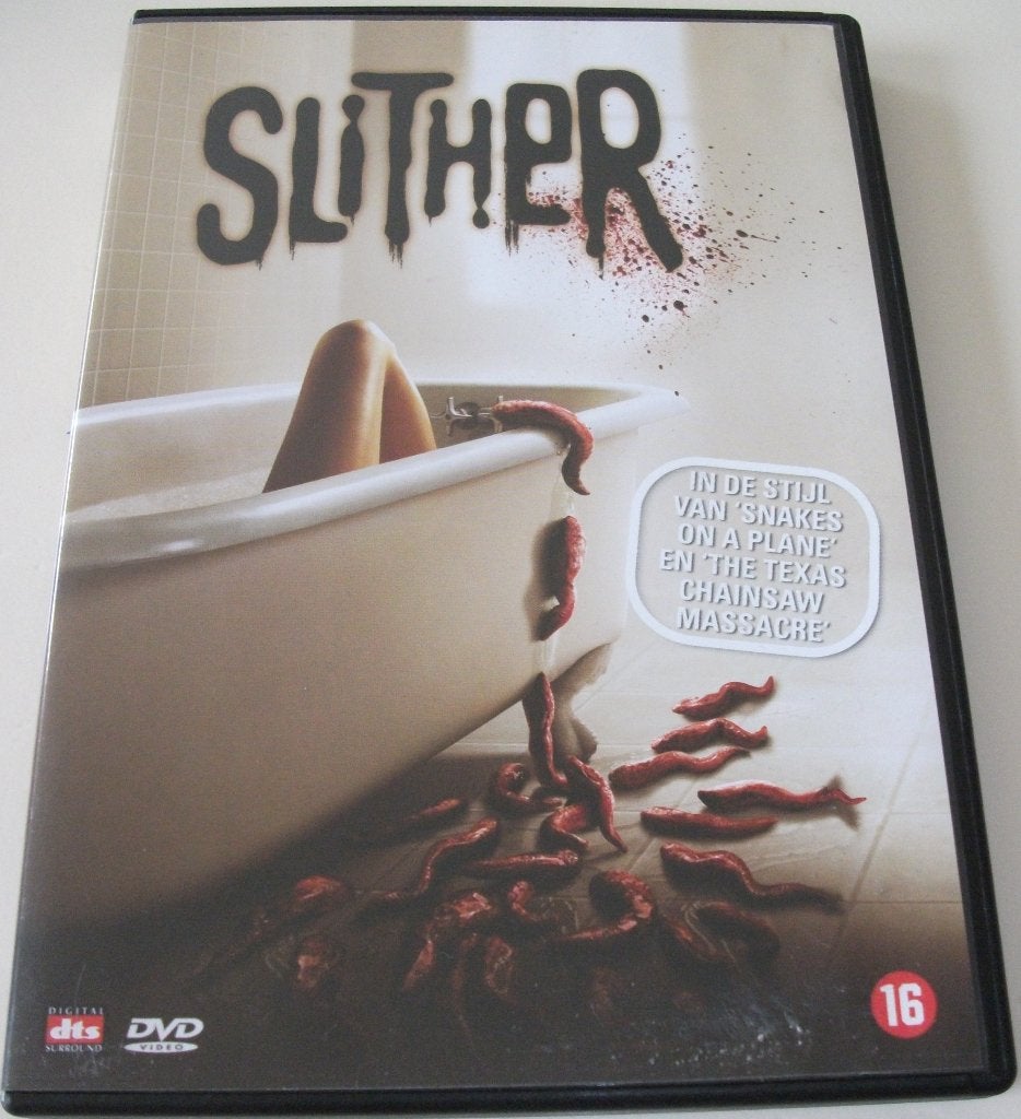 Dvd *** SLITHER *** Something Unnamed and Evil has arrived.., Cd's en Dvd's, Dvd's | Horror, Vanaf 16 jaar, Ophalen of Verzenden