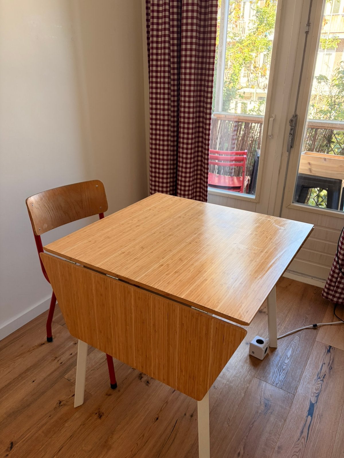 IKEA Bamboe klaptafel, Ophalen, Overige typen, Hout, Zo goed als nieuw