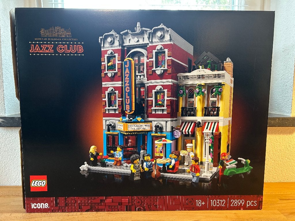 Lego Icons Modular 10312 - Jazz Club, Kinderen en Baby's, Inclusief instructies, Lego, Ophalen of Verzenden, Zo goed als nieuw