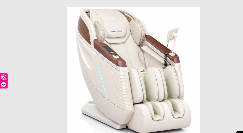 AlienComfort Massagestoel ATLAS Beige - Nieuw, Ophalen of Verzenden, Nieuw, Massagestoel of Kussen