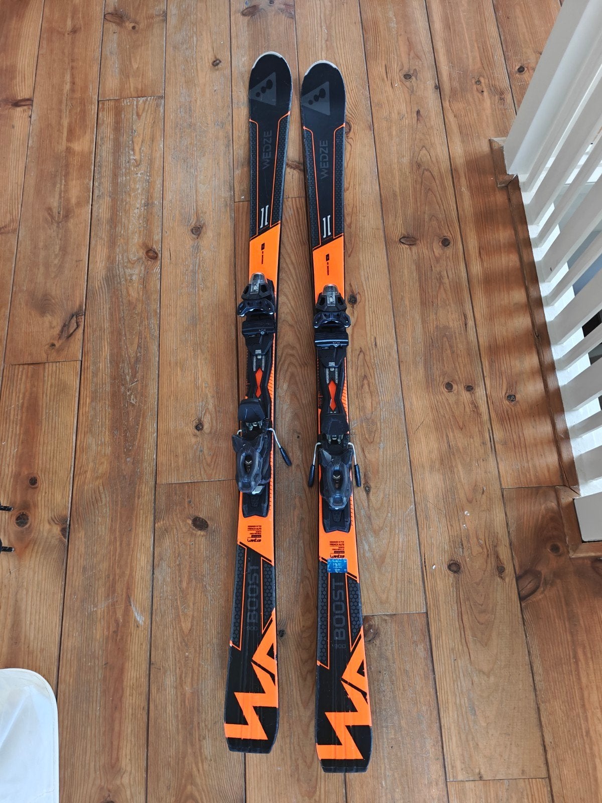 Wedze Boost 900 ski’s – 170cm – opnieuw geslepen & gewaxt, 160 tot 180 cm, Zo goed als nieuw, Carve, Skiën