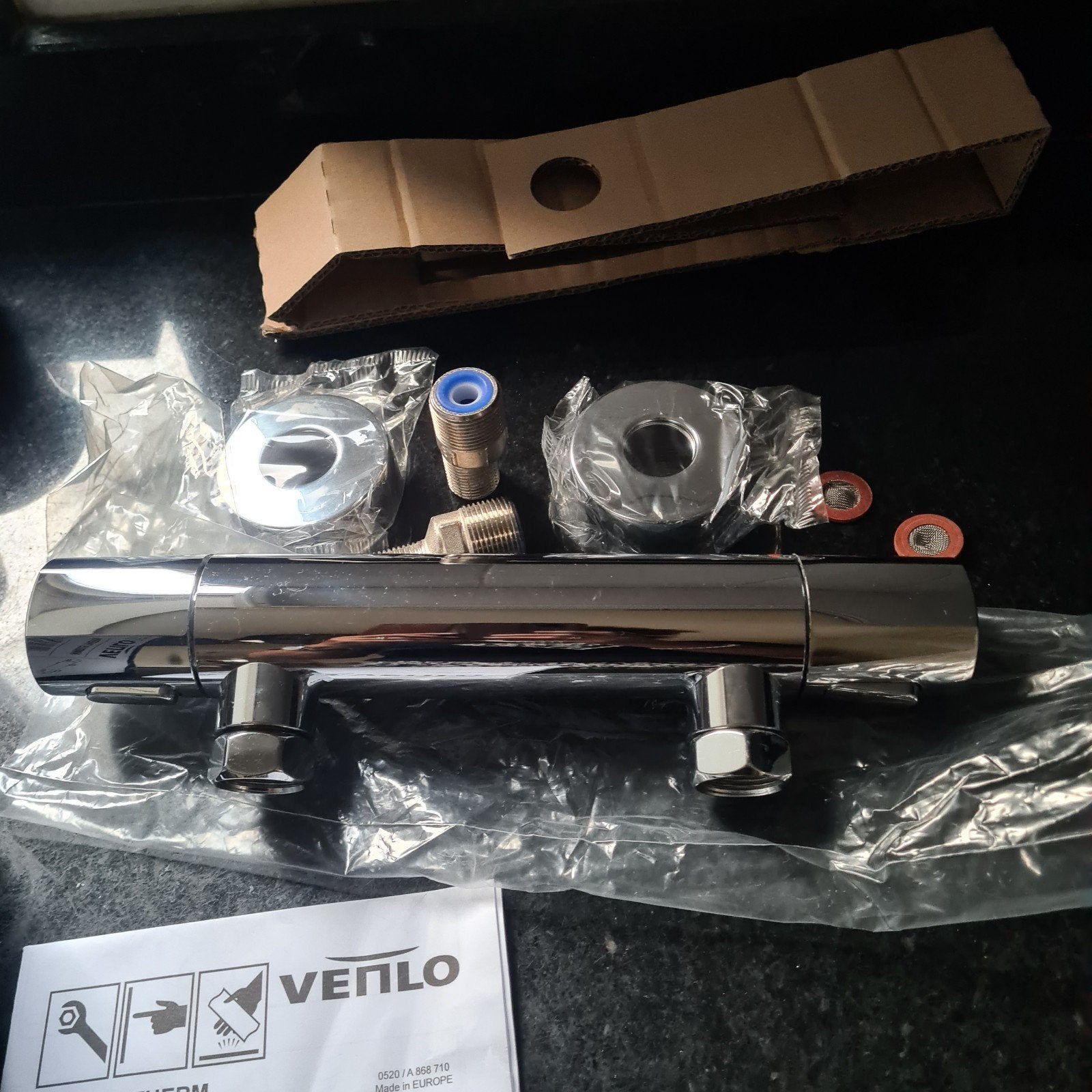 Nieuwe venlo thermostaatkraan 15 hart, Ophalen of Verzenden, Nieuw, Kraan