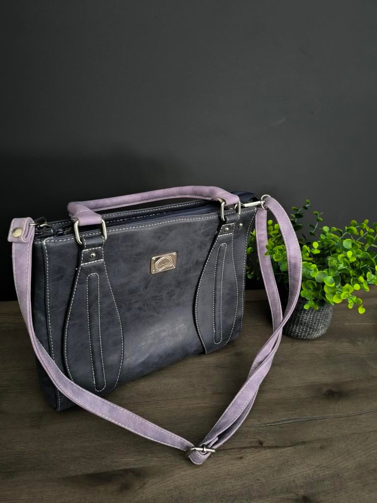 Te koop: hi-di-hi schoudertas, Sieraden, Tassen en Uiterlijk, Tassen | Damestassen, Ophalen, Zo goed als nieuw, Blauw, Schoudertasje