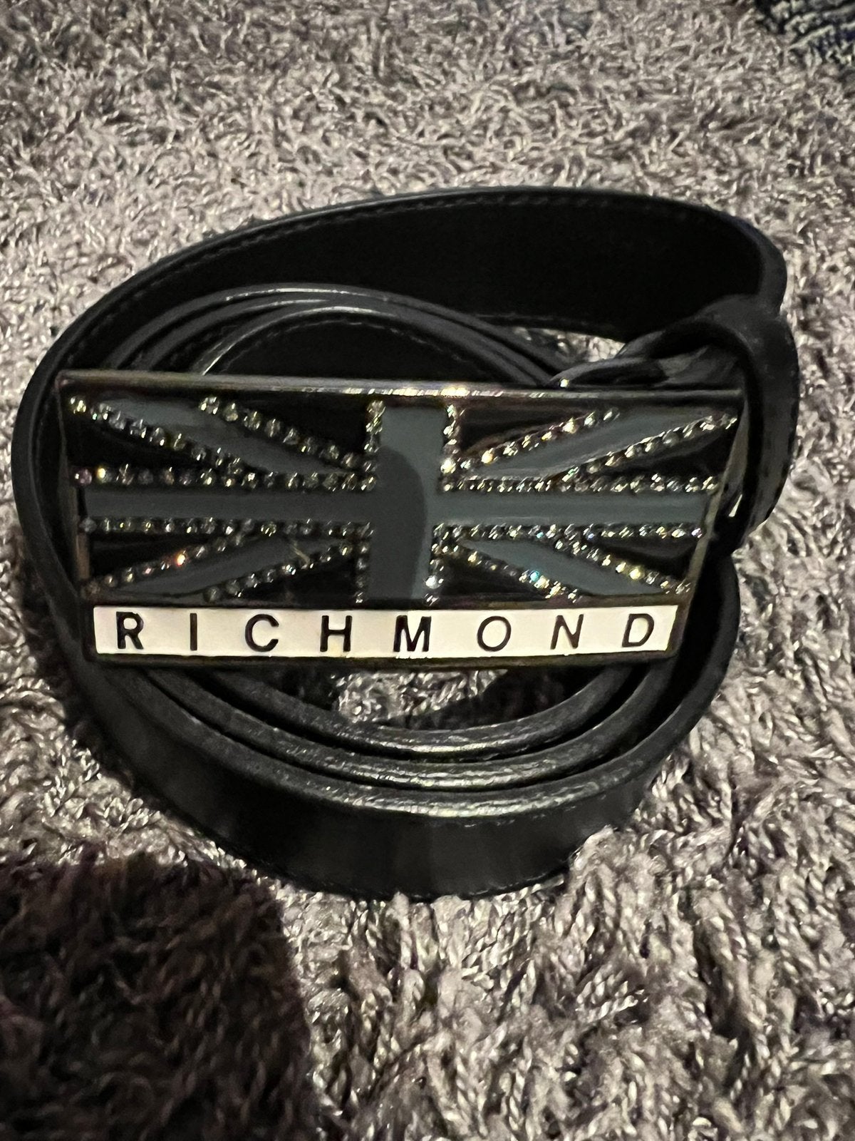 John Richmond Riem Maat 100 Origineel ZGAN strass steentjes, Kleding | Dames, B, Tailleriem, Ophalen of Verzenden, Zo goed als nieuw