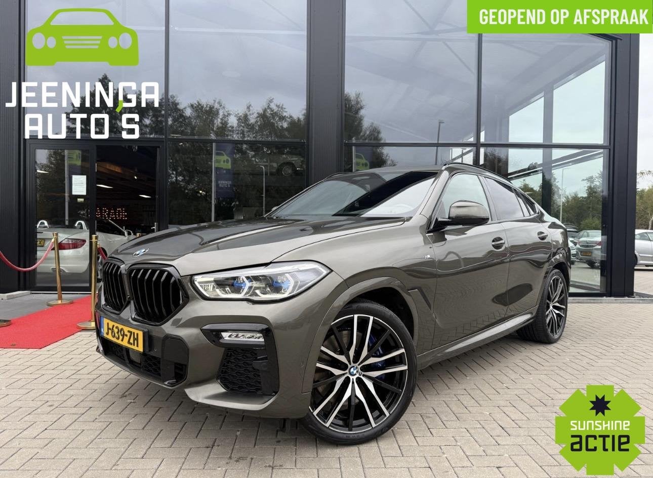 BMW X6 xDrive40i High Executive | HUD | Laser | M sport|Pano, Auto's, BMW, Gebruikt, Automatische klimaatregeling, 340 pk, Bedrijf