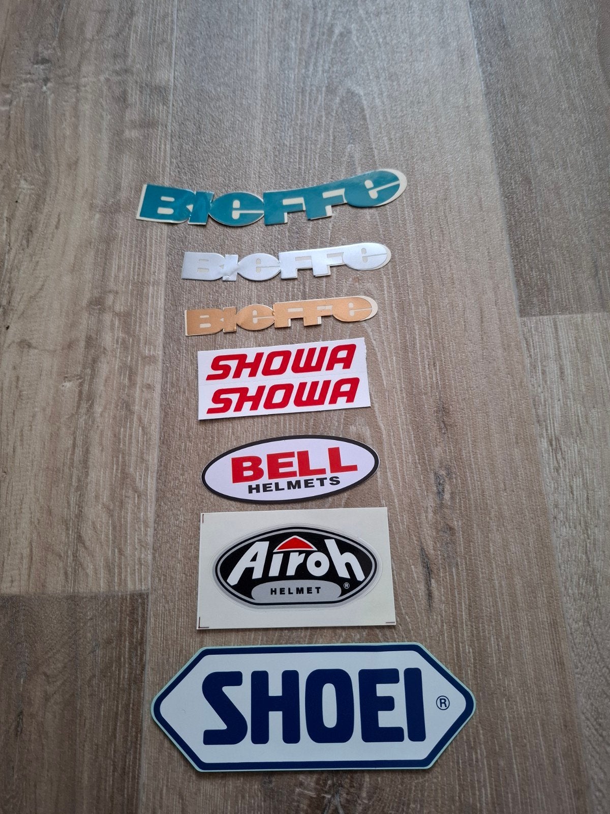 stickers helmen diversen, Ophalen of Verzenden, Zo goed als nieuw, Merk