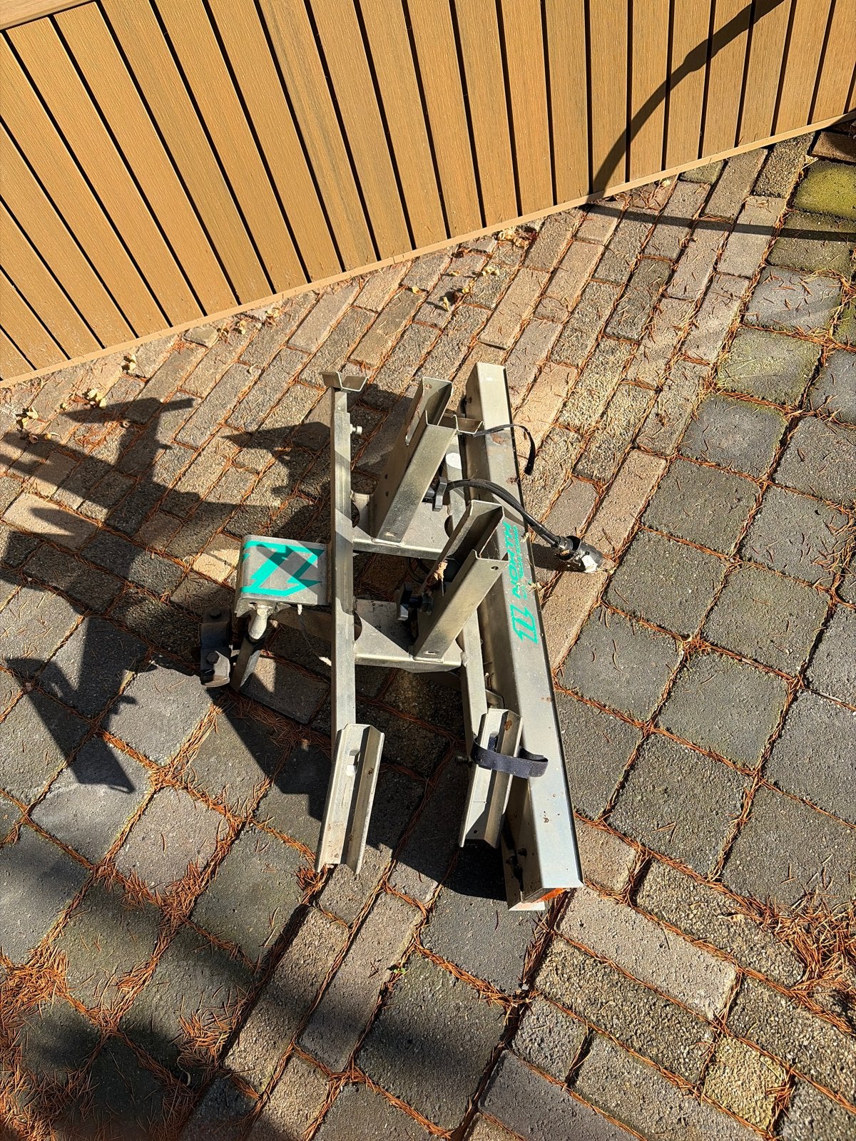Stevige fietsendrager voor normale fietsen, Ophalen of Verzenden, 2 fietsen, Gebruikt, Trekhaakdrager