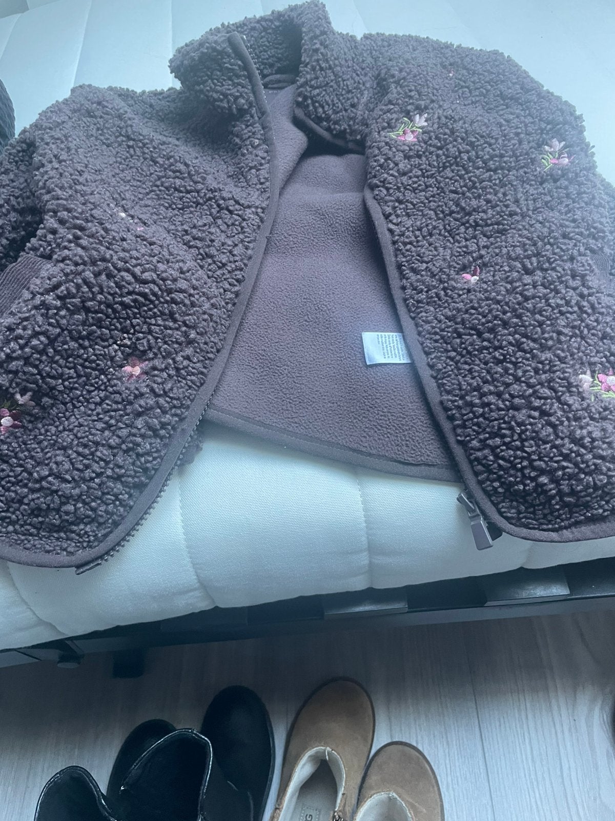Leuke bruine jas, Kinderen en Baby's, Ophalen, Zo goed als nieuw, Meisje, Jas