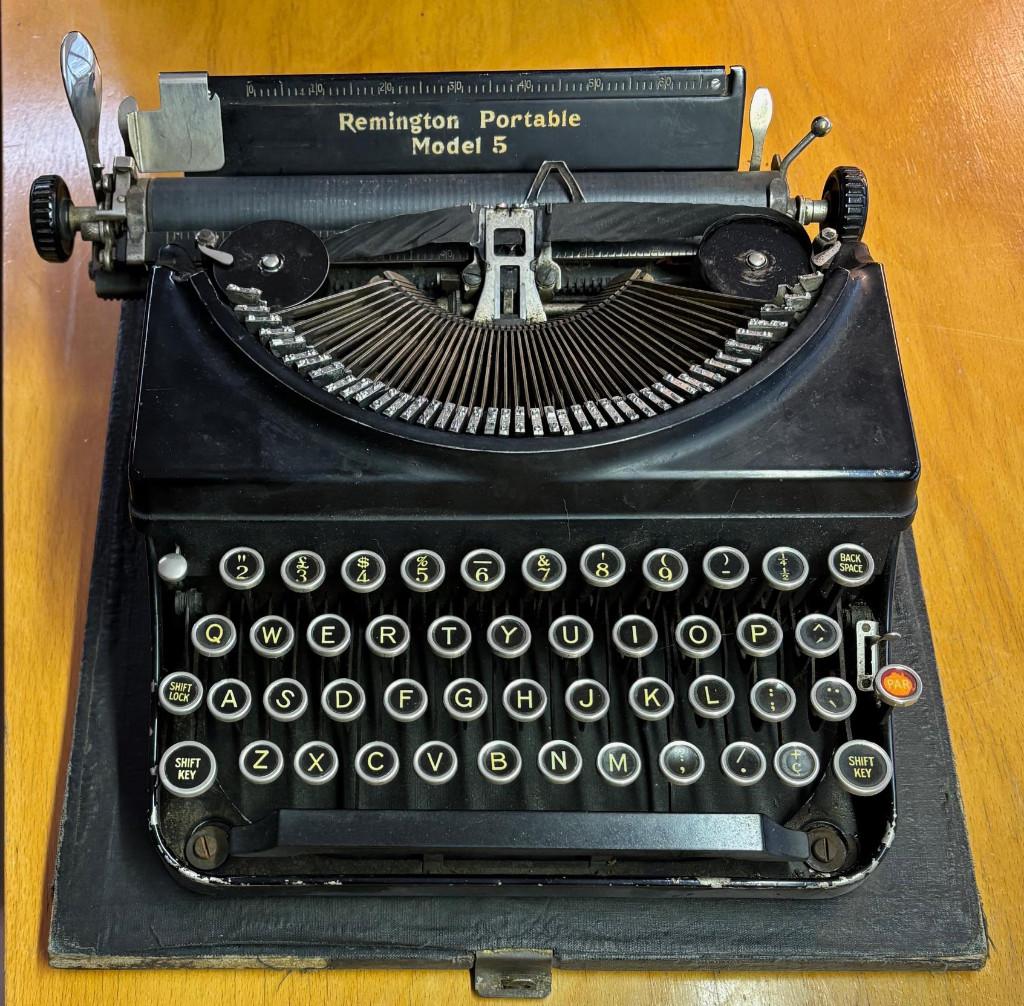 antieke schrijfmachine, Diversen, Typemachines, Ophalen, Gebruikt