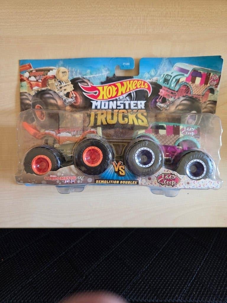 Hot wheels 2 pack monster truck, Kinderen en Baby's, Speelgoed | Speelgoedvoertuigen, Ophalen of Verzenden, Nieuw
