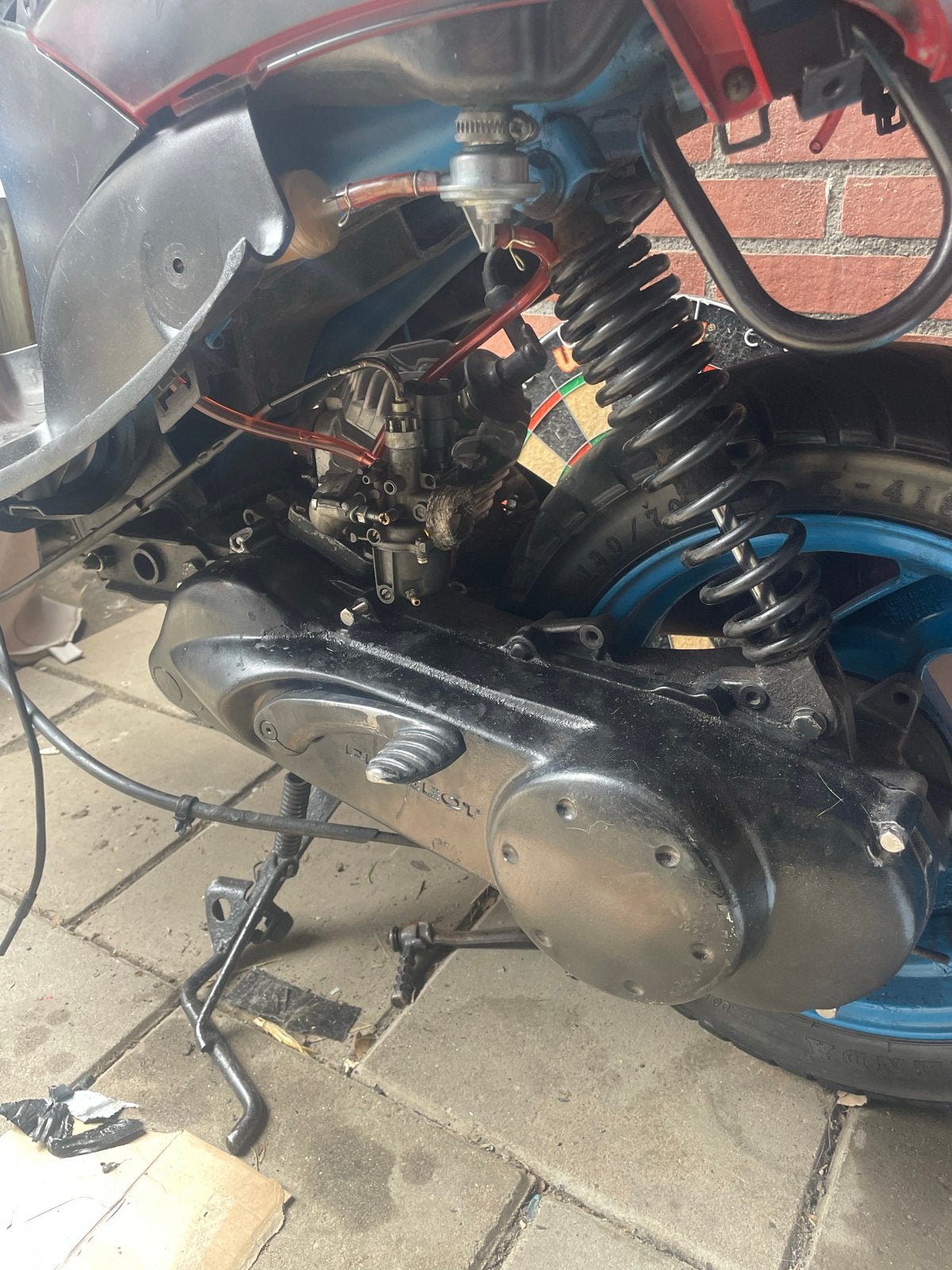 Peugeot Vivacity scooter 70cc  - onderdelen of opknapper, Ophalen, Gebruikt, Blok, Peugeot