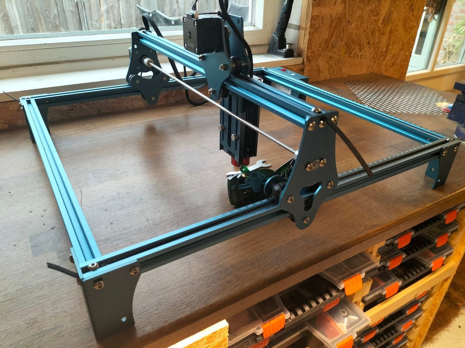 sculpfun s9 lasergraveerder lasersnijder, Ophalen, Zo goed als nieuw