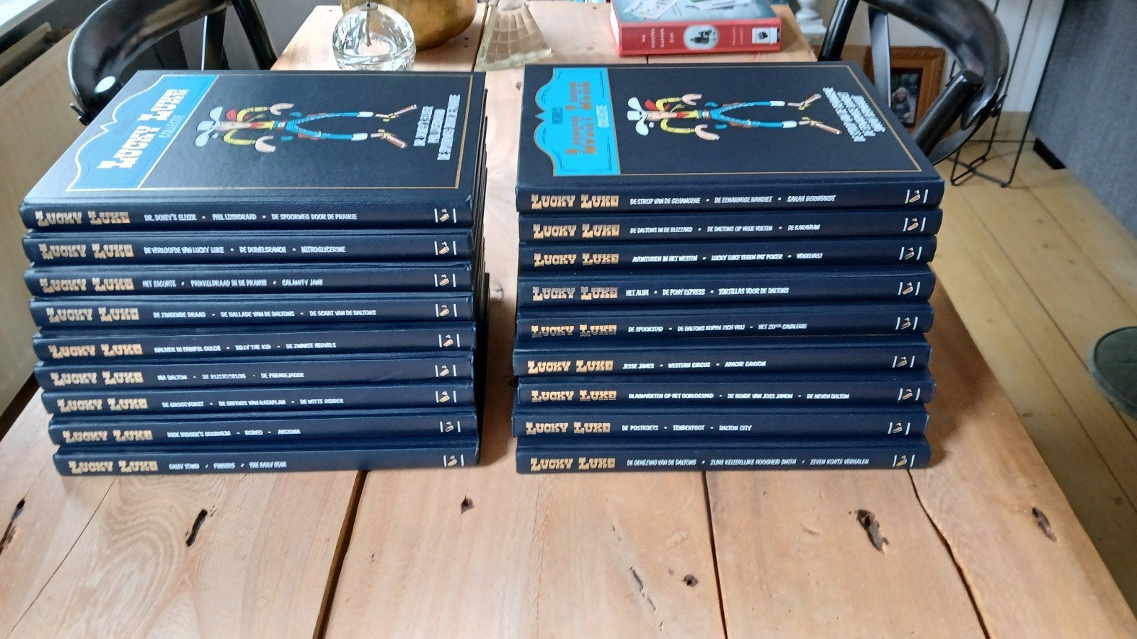 Complete Lucky Luke Collectie - Hardcover Luxe Uitgave, Complete serie of reeks, Ophalen of Verzenden, Zo goed als nieuw, Morris