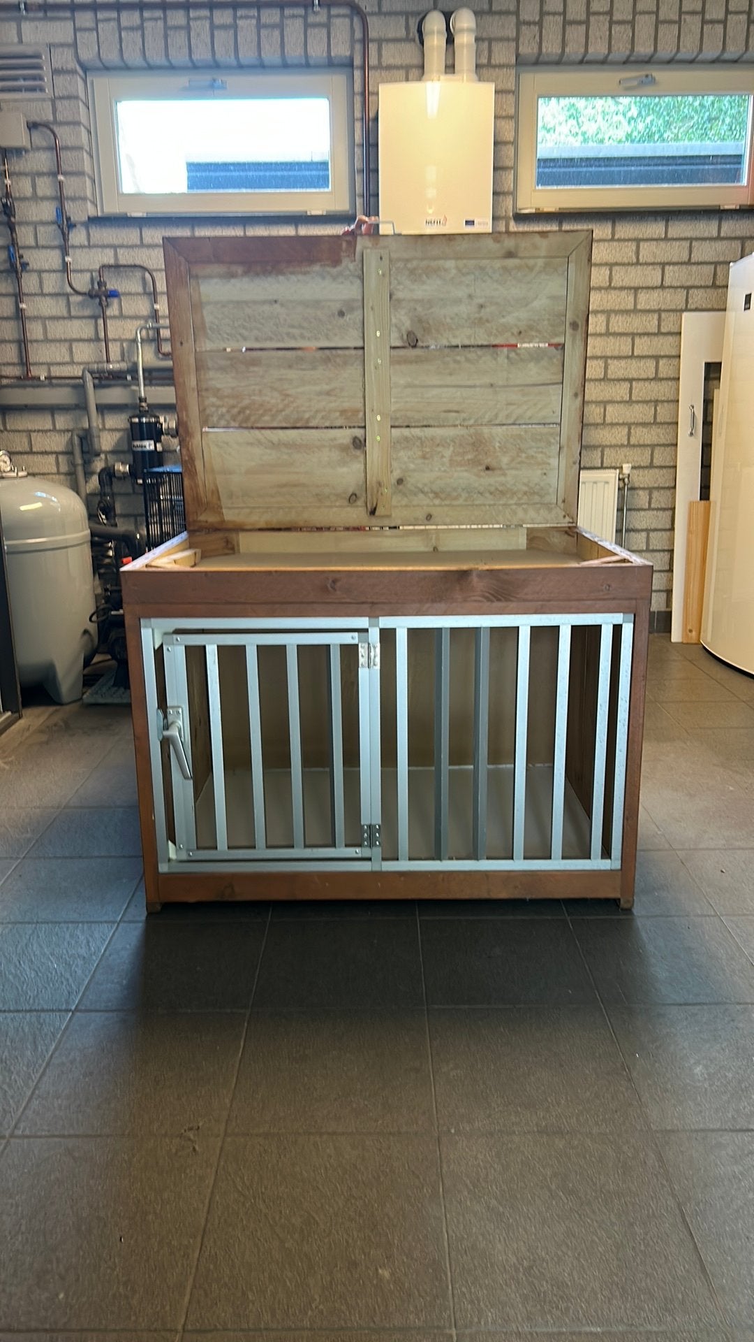 luxe hondenbench, Dieren en Toebehoren, Hondenbenches, Ophalen, Zo goed als nieuw