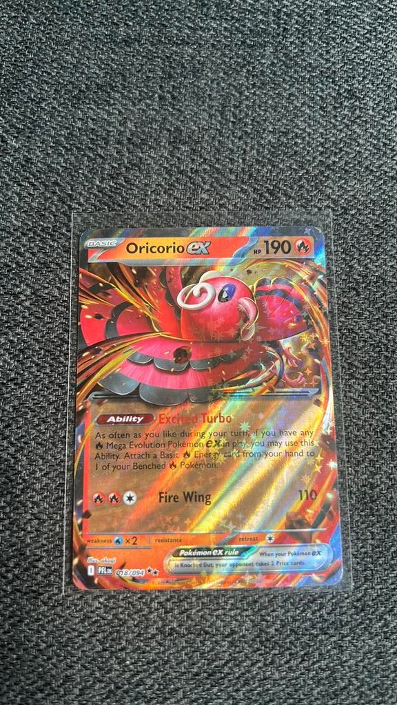 Oricorio ex pokemon, Ophalen of Verzenden, Zo goed als nieuw