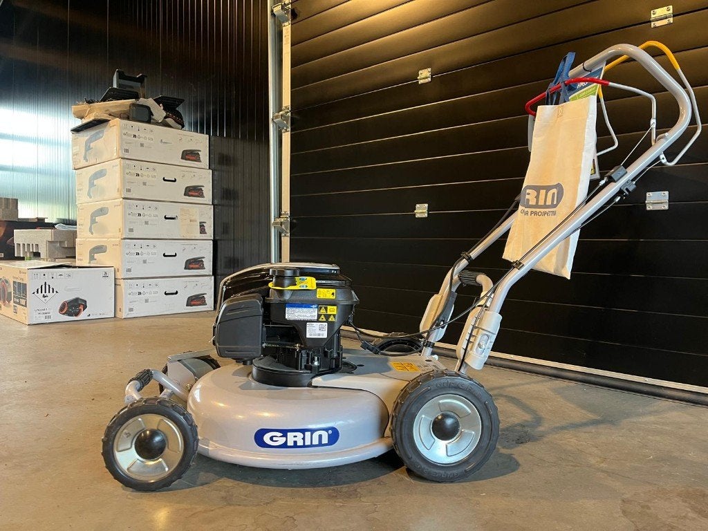 GRIN HM53A INSTART mulchmaaier - elektrische starter, Ophalen, Nieuw, Benzine-grasmaaier, 50 cm of meer