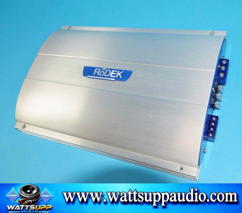 Rodek R2180A 2 kanaals / mono versterker 2x310W RMS, Auto diversen, Gebruikt, ., Ophalen of Verzenden, .