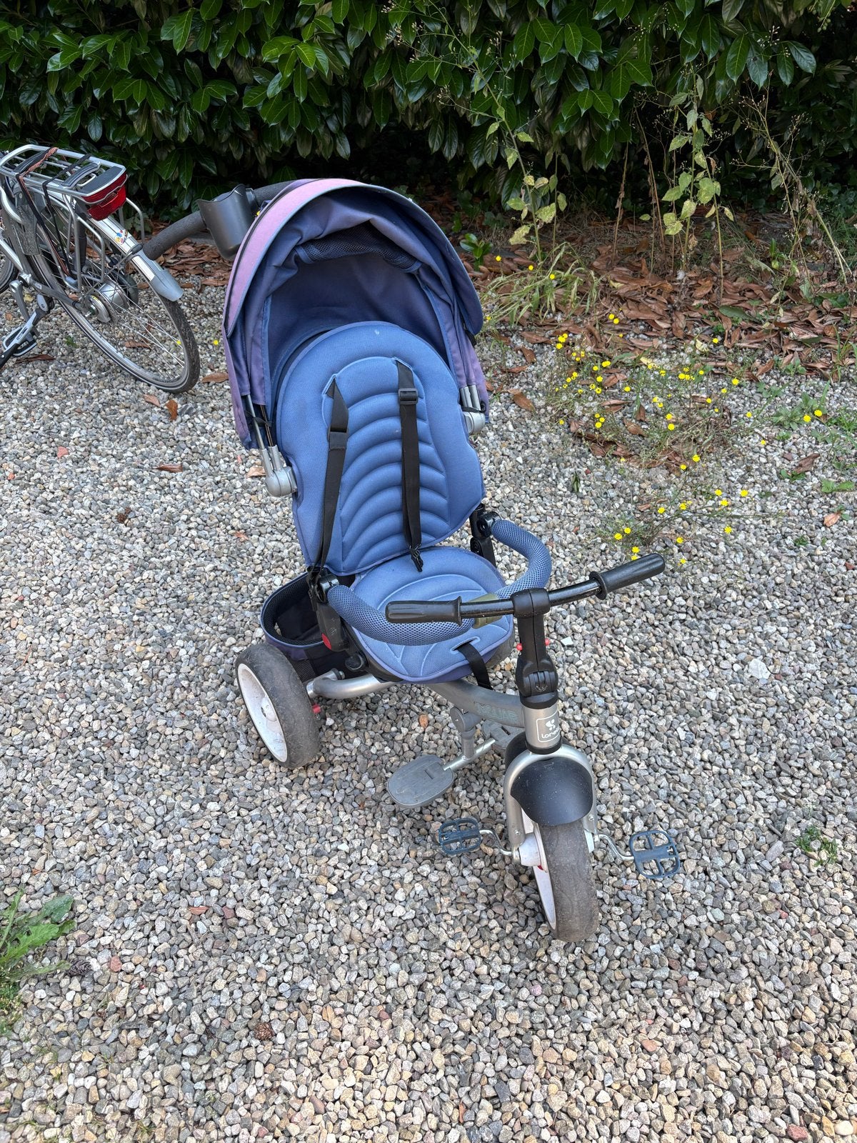 Lorelli Jaguar Loopwagen/Loopfiets - Blauw/Paars, Ophalen of Verzenden, Gebruikt, Loopfiets