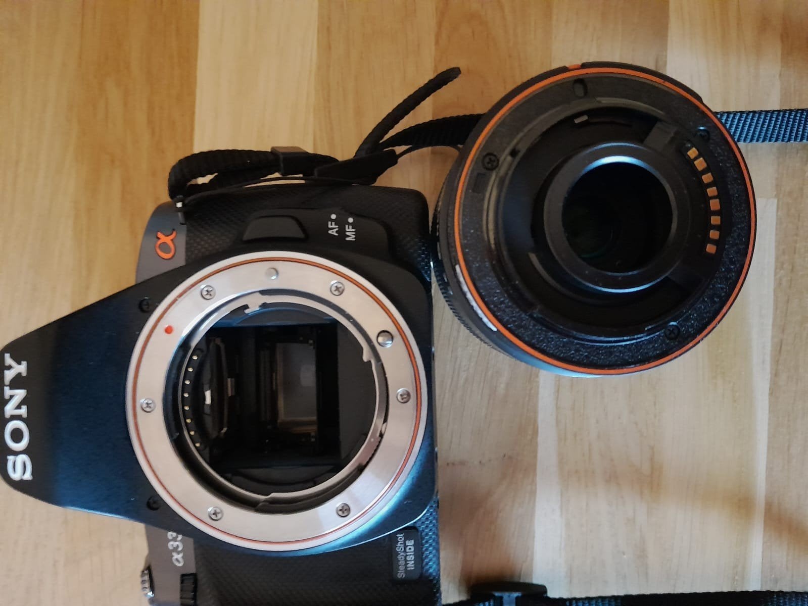 Sony Alpha a330 Spiegelreflexcamera met accessoires, Audio, Tv en Foto, Ophalen, Gebruikt, Spiegelreflex, Sony