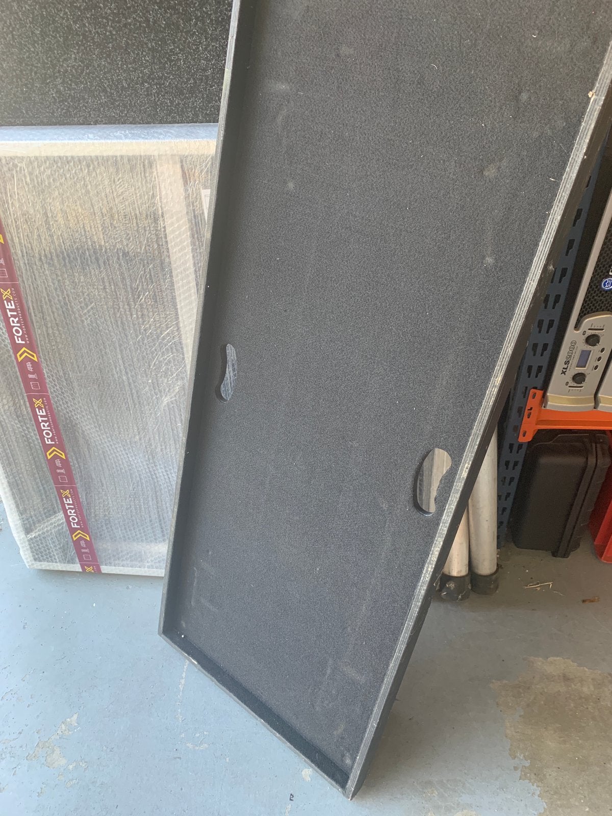 'Hondje' rijdende plaat XL met profi wielen, Ophalen, Zo goed als nieuw, Audio