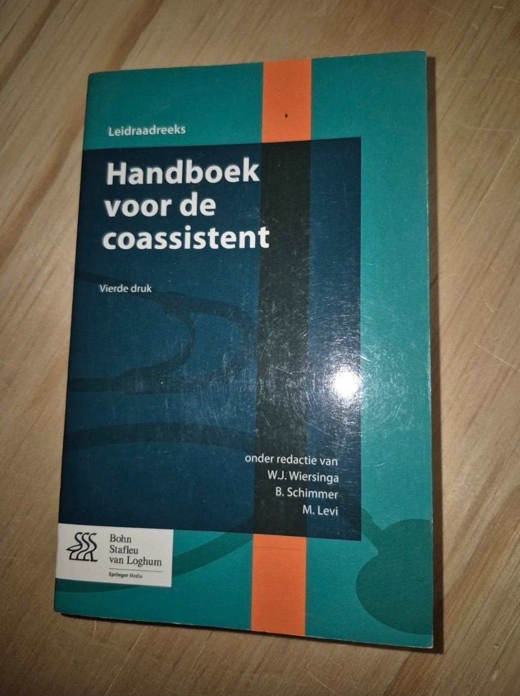 Handboek voor de coassistent - Leidraadreeks, Gelezen, W.J. Wiersinga, B. Schimmer, M. Levi (redactie), Ophalen of Verzenden, WO