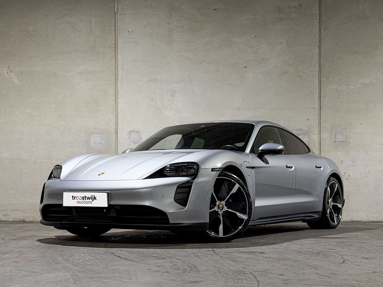 Porsche Taycan Performance 94 kWh 476pk 2021, N-714-GS, Auto's, Gebruikt, Vierwielaandrijving, 540 min, 79 kWh