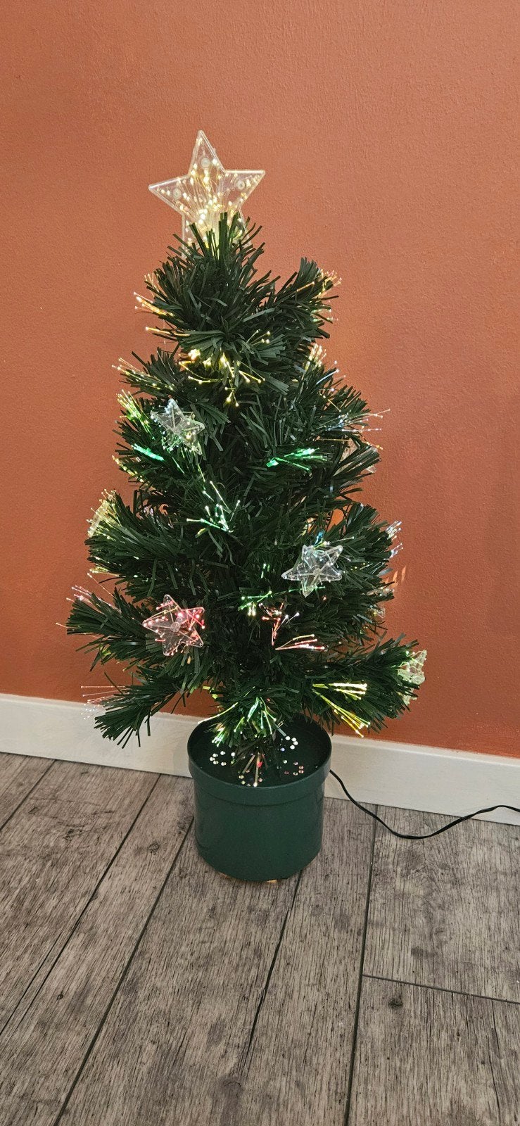 kerstboompje met fiberverlichting, Ophalen of Verzenden, Nieuw