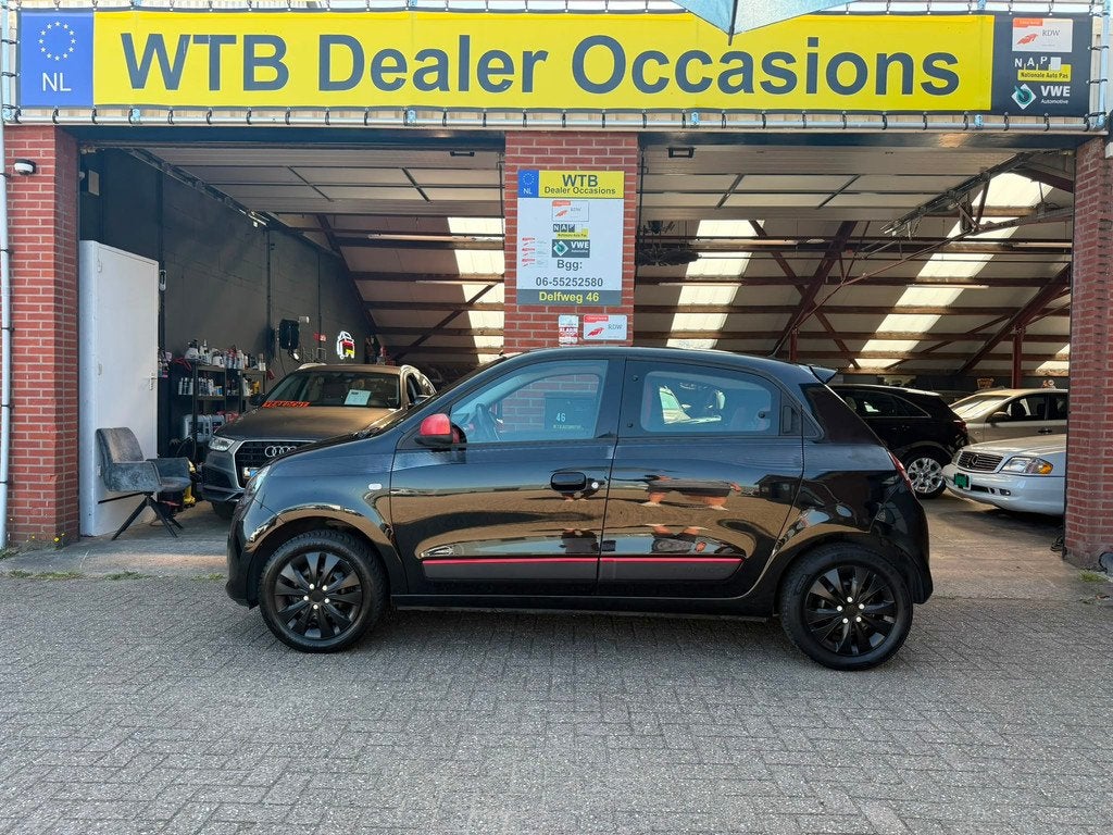 Renault Twingo 1.0 SCe Collection, 2e Eig., Navi, Airco/ECC,, Auto's, Renault, Gebruikt, 840 kg, 4 stoelen, Zwart